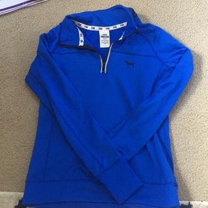 Barely worn royal blue Ultimate PINK 3 quarter zip